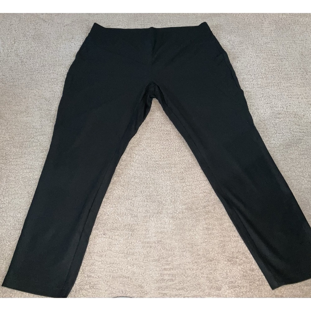 Tribal‎ Harper Pull On Bootcut Pants w/ Sewn Pockets - Black Size 3x